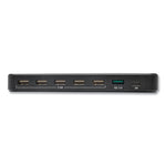 USB Charging Station with Quick Charge 3.0, 7 Devices, 4.9 x 2.6 x 6.6, Black