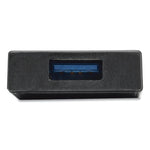 Ultra-Slim Portable Usb 3.0 Superspeed Hub, 4 Ports, Black