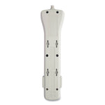 Protect It! Surge Protector, 7 AC Outlets, 7 ft Cord, 2,160 J, Light Gray