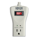 Protect It! Surge Protector, 7 AC Outlets, 7 ft Cord, 2,160 J, Light Gray