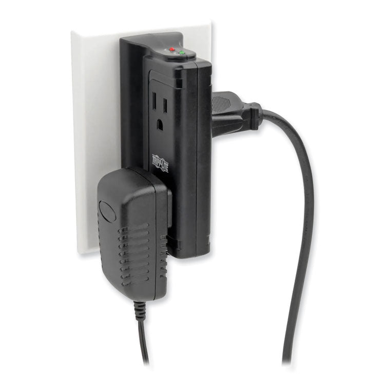 Protect It! Surge Protector, 4 AC Outlets, 720 J, Black