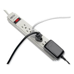 Protect It! Surge Protector, 6 AC Outlets, 4 ft Cord, 790 J, Light Gray