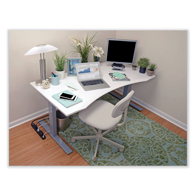 Protect It! Surge Protector, 6 AC Outlets/2 USB Ports, 6 ft Cord, 990 J, Black