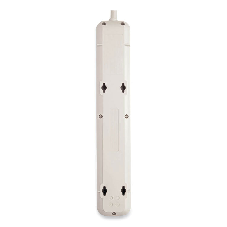 Protect It! Surge Protector, 7 AC Outlets, 25 ft Cord, 1,080 J, Light Gray