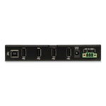 USB 2.0 Mini Hub, 4 Ports, Black