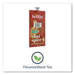 FLAVIA The Bright Tea Co. Chai Spice Black Tea Freshpack, Chai Spice, 0.09 oz Pouch, 100/Carton