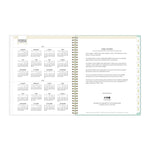 2025-2026 Day Designer for Blue Sky Secret Garden 8.5" x 11" Academic Year Weekly & Monthly Planner, Plastic Cover (137896-A26)