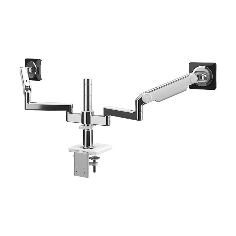 Humanscale Dual Monitor Arm, Polished Aluminum (X22TBW)