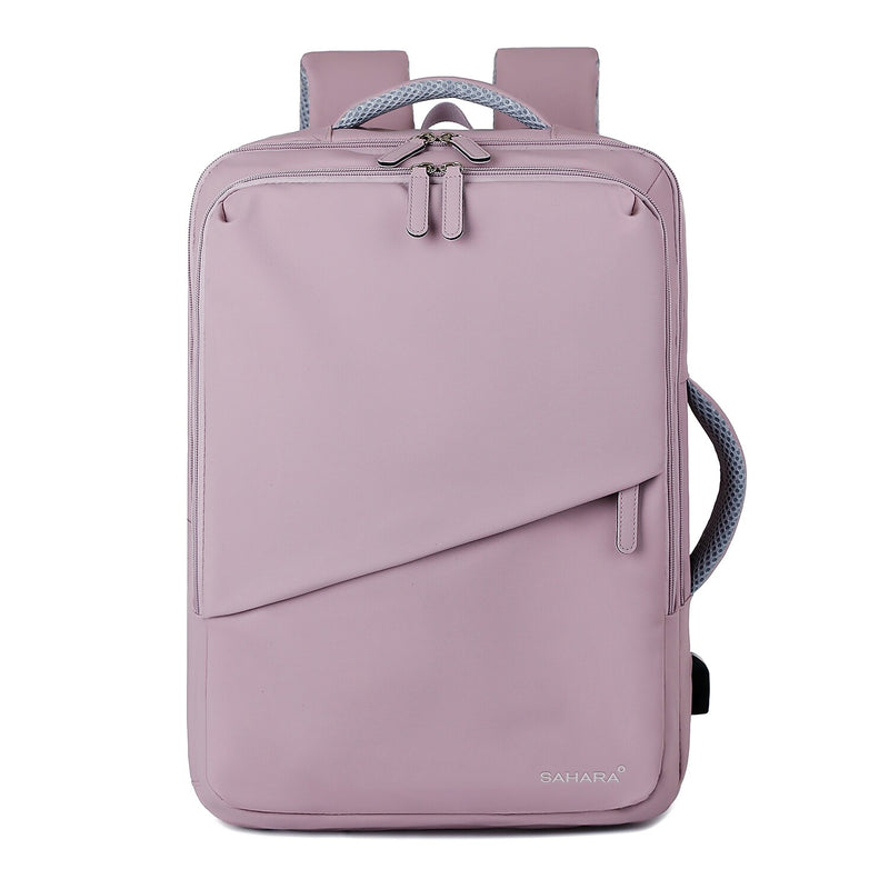 SaharaCase Multi-Compartment 16" Nylon Laptop Bag, Purple Orchid (LT00101)
