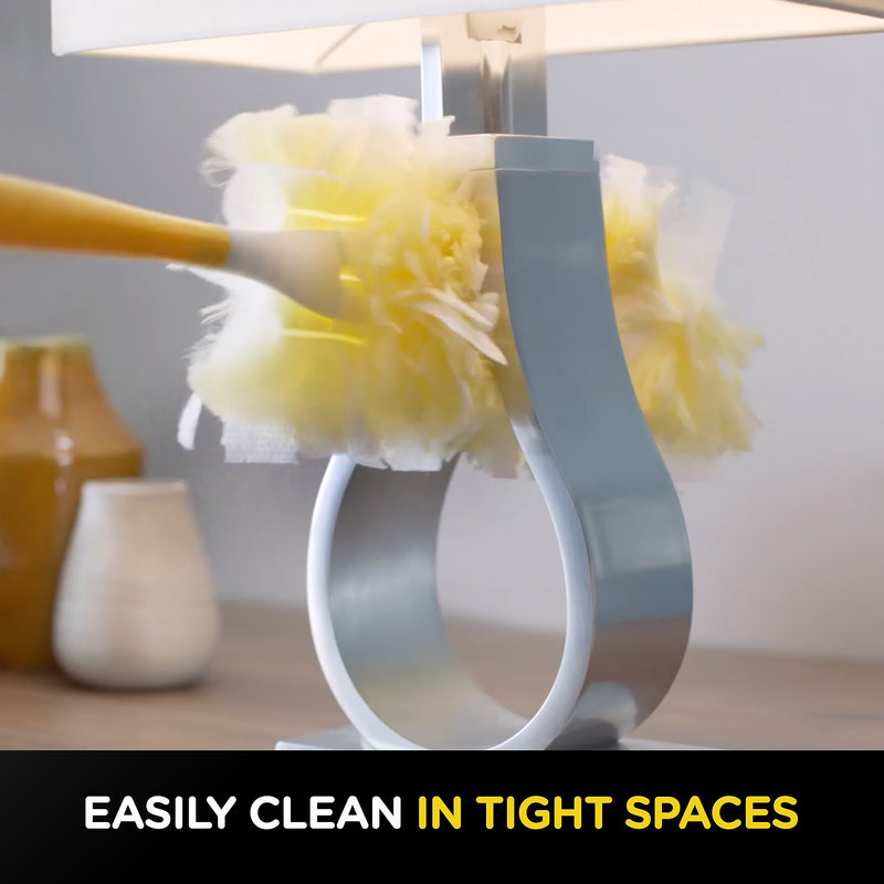 Swiffer Heavy Duty Microfiber Duster Refills, Yellow, 6 Dusters/Pack (16944)