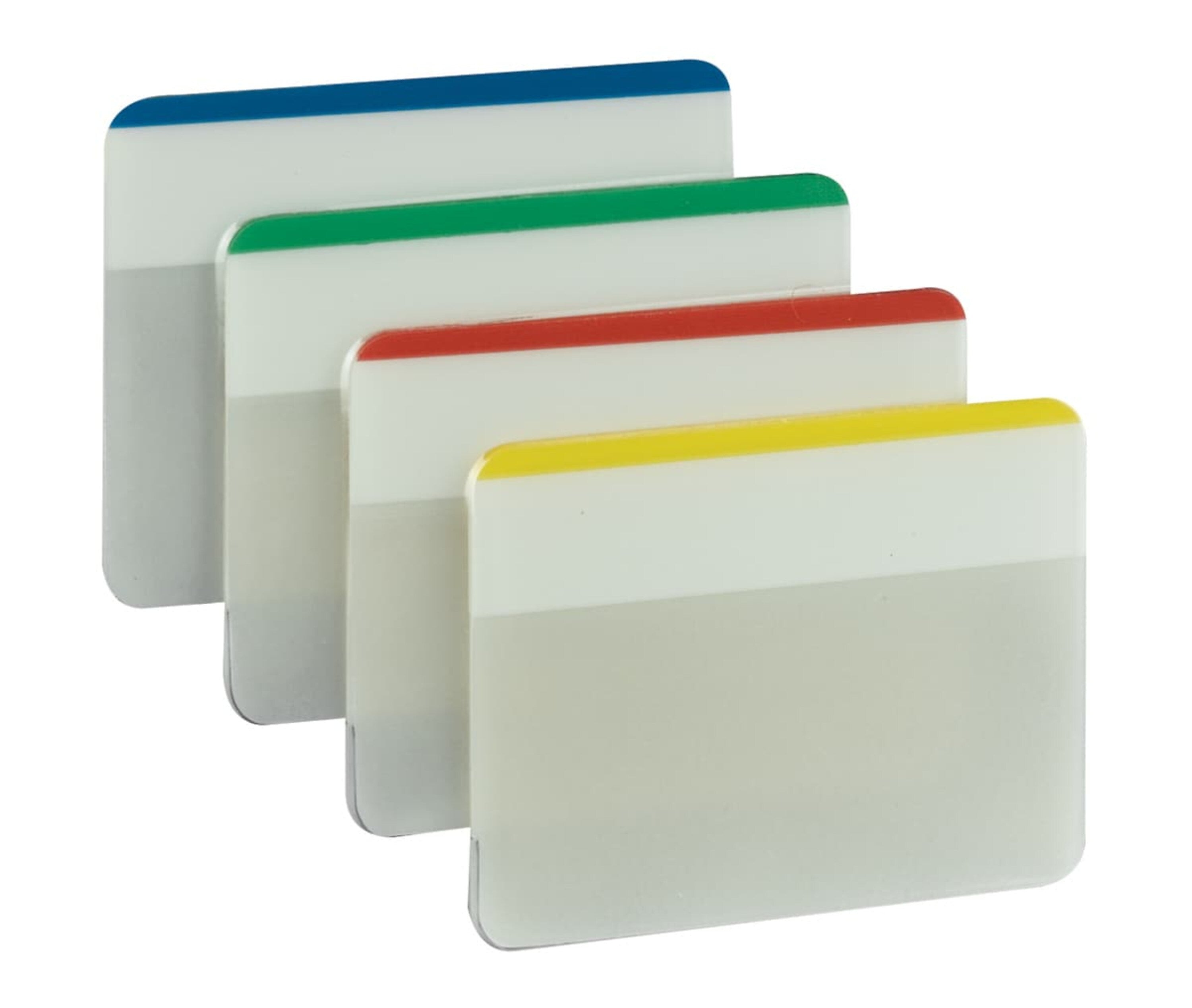 Post-it Tabs, 2" Wide, Assorted Colors, 24 Tabs/Pack (686F-1)