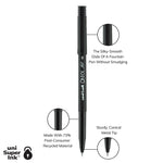 uni-ball Onyx Rollerball Pens, Fine Point, 0.7mm, Black Ink, Dozen (60143)