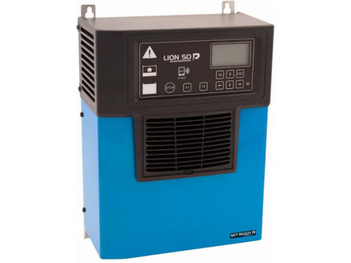 Nilfisk Shelf Fast Charger, 480V, Blue/Black (56125029)