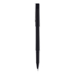 Rollerball Pen, Stick, Extra-Fine 0.5 mm, Black Ink, Black Barrel, 72/Pack