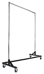 Nahanco 12" Height Extension for Z101 Rack, Chrome Metal, 2/Pack (RZE12)