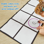 hand2mind Elkonin Box Floor Mat Activity Set (96984)
