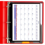 2026 AT-A-GLANCE 11" x 8" Wet-Erase Desk or Wall Calendar, White/Purple (SK8-00-26)