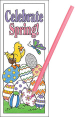Barker Creek Celebrate Spring Bookmark Set, 60/Pack (LL2196)