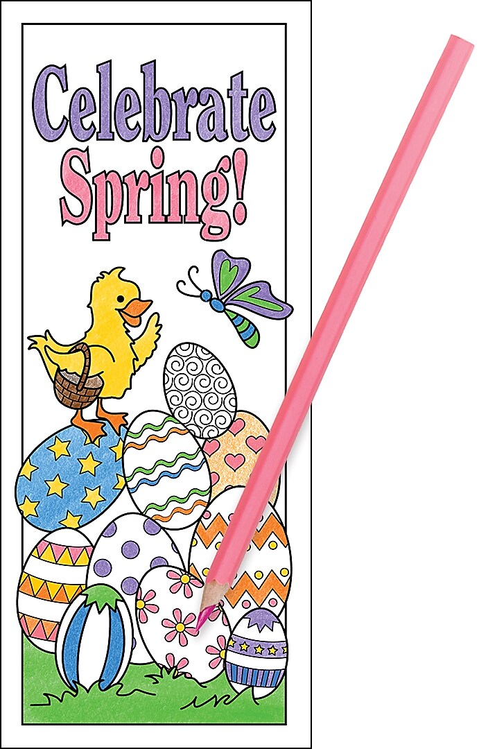 Barker Creek Celebrate Spring Bookmark Set, 60/Pack (LL2196)