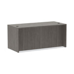 Alera Alera Valencia Series Straight Front Desk Shell, 65" x 29.5" x 29.63", Gray
