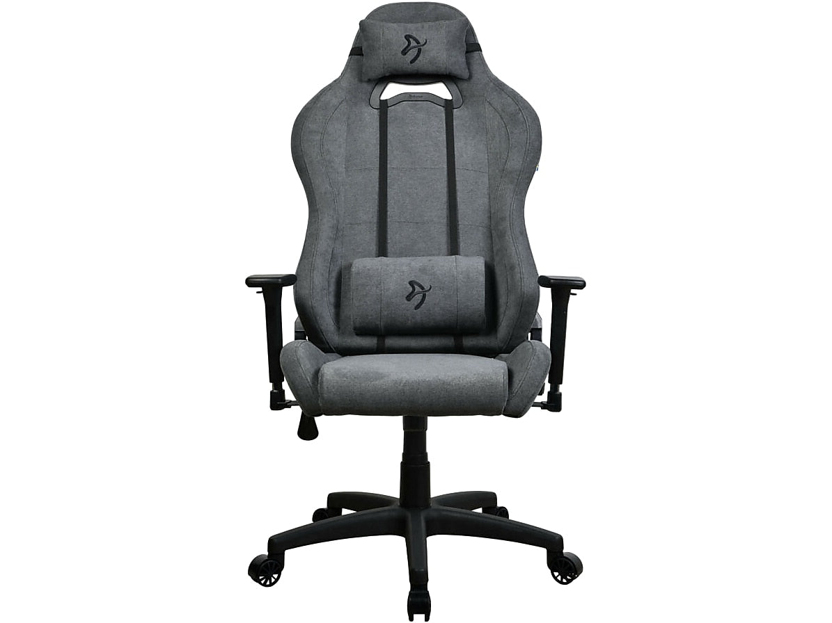 Arozzi Torretta 2023 Edition Fabric Ergonomic Rocker Gaming Chair, Ash (TORRETTA-SFB-ASH2)