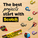 Scotch Desktop Dispenser, 2.7", 1" Core, Black (MMMC38BK)