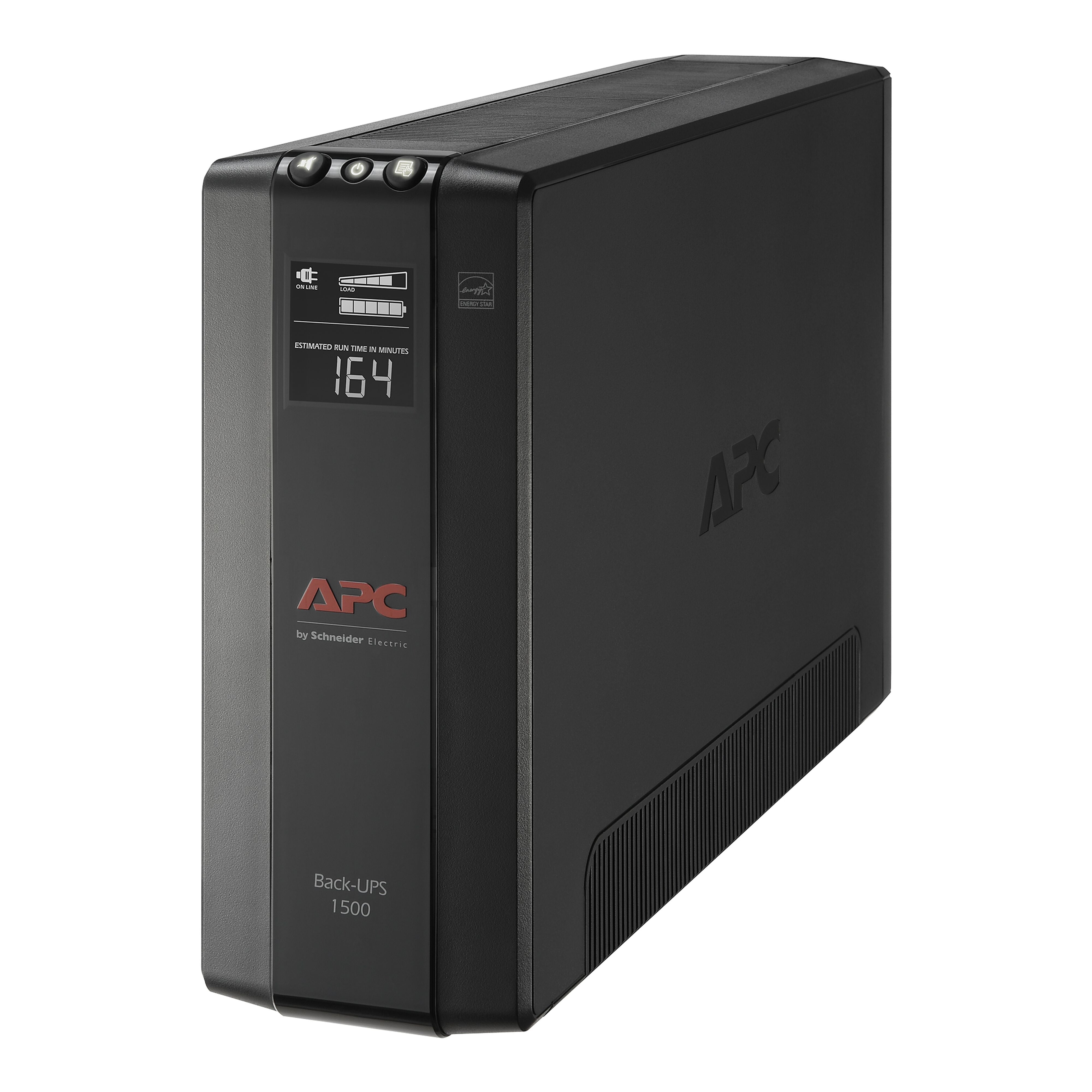 APC Back-UPS Pro 1500VA 10-Outlet UPS, Black (BX1500M)