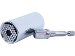 Apollo Tools Universal Socket Tool and Power Drill Adapter, Silver (DT5022)