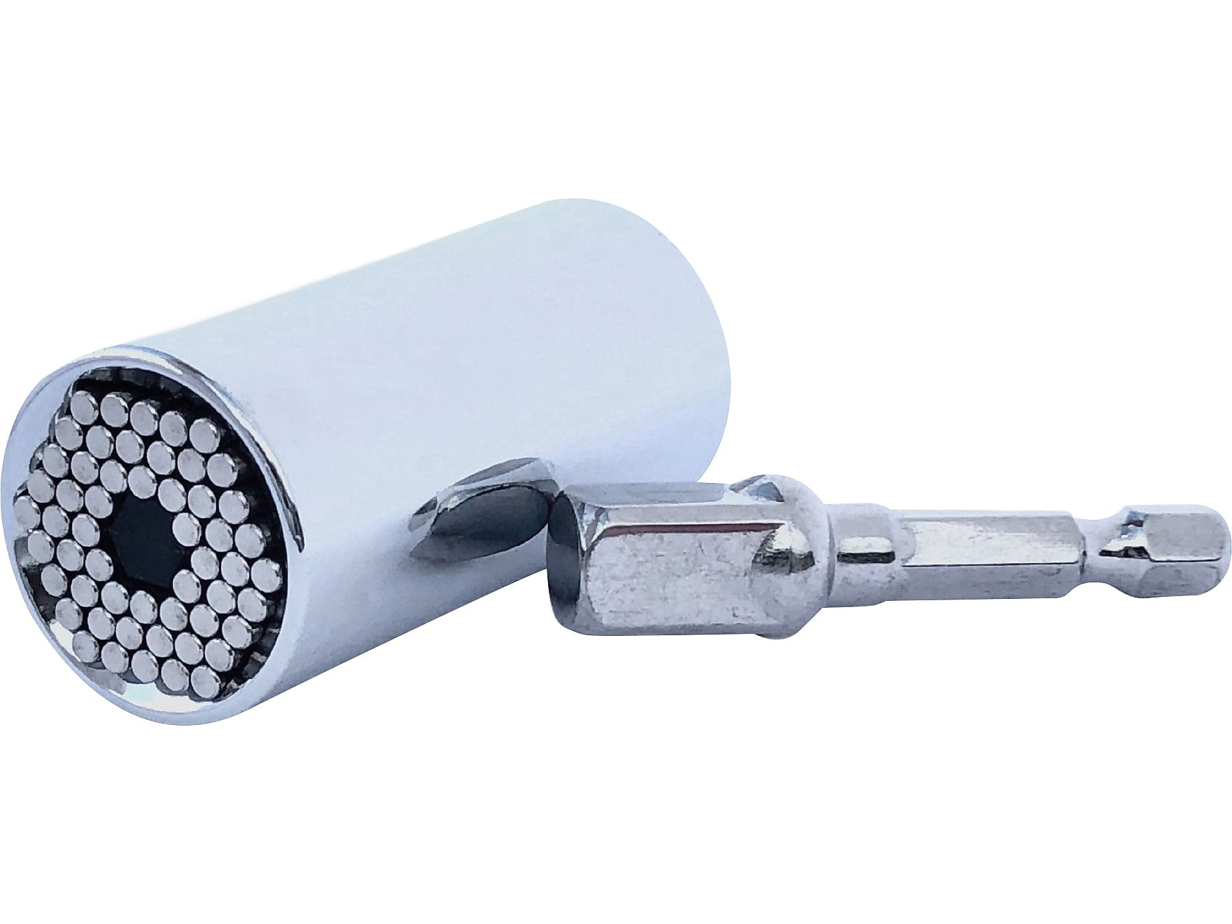 Apollo Tools Universal Socket Tool and Power Drill Adapter, Silver (DT5022)