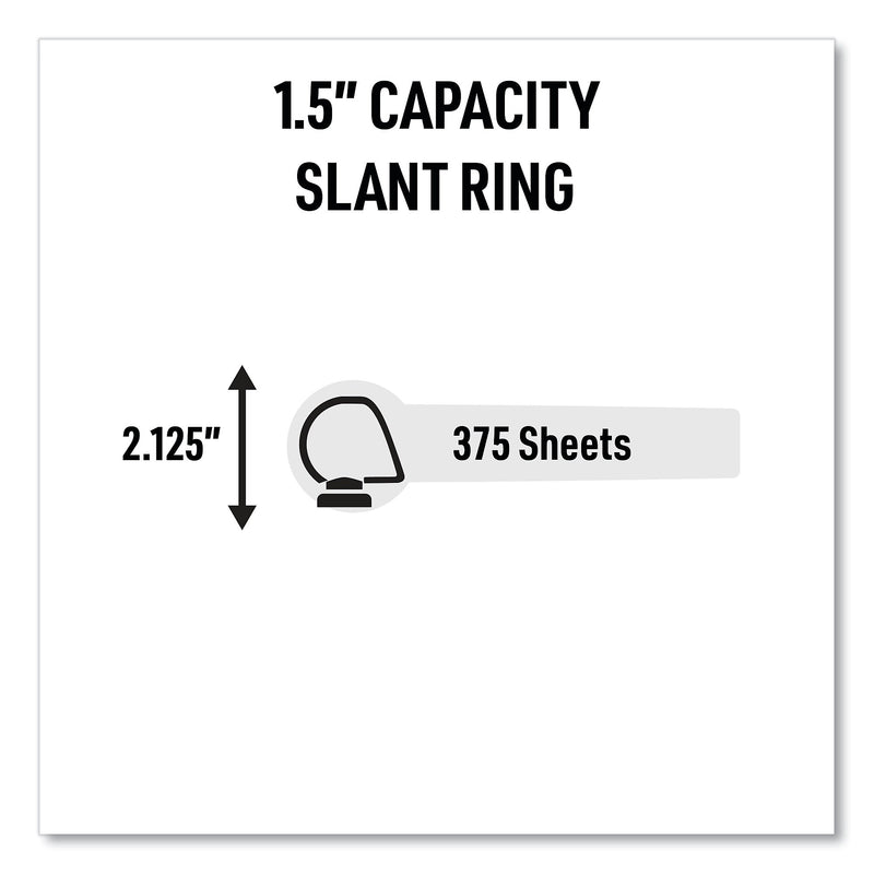 Avery Magnetic Hanging Binder Rings, 3 Rings, 1.5" Capacity, 11 x 8.5
