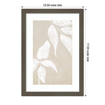 Amanti Art Paper Bark I by Urban Road Wood Framed Wall Art Print, 12" x 17" (A42675528748)
