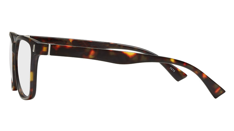 SAV Optitek Blue Light +2.00 Reading Glasses, Matte Brown Demi (E7312)