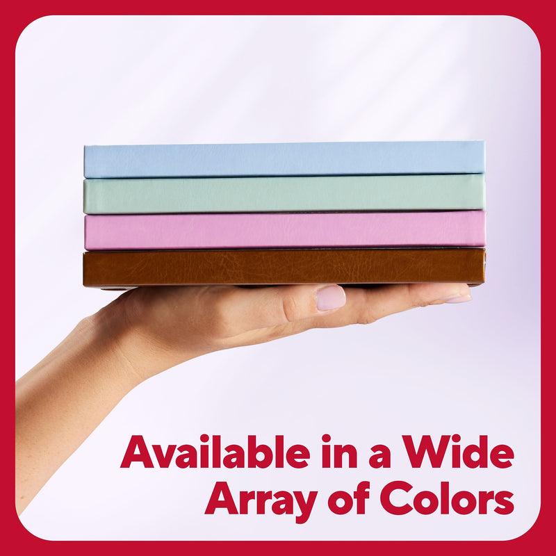 TRU RED™ 5.5” x 8 Medium Flexible Cover Narrow Ruled Journal, Mauve (TR61956)