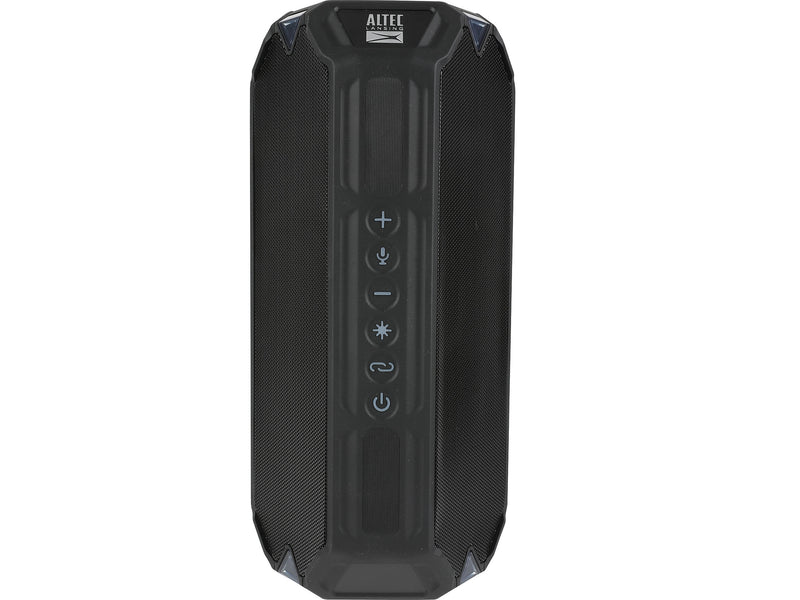 Altec Lansing HydraBoom Wireless Bluetooth Speaker, Waterproof, Black (IMW1400-BLK-STK-2)