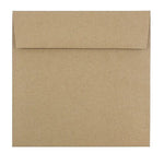 JAM Paper Specialty Envelope 6 1/2" x 6 1/2", Brown Kraft, 100/Pack (63131150d)