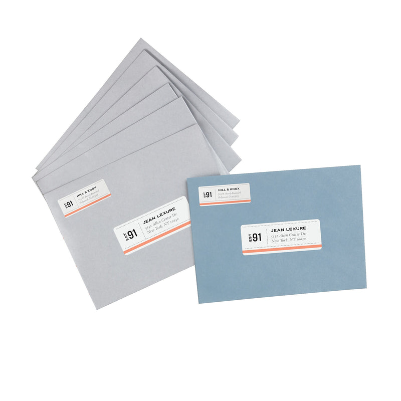 Avery Repositionable Laser Address Labels, 1" x 2-5/8", White, 3,000 Labels/Box (55160)