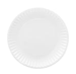 9" White Plates, PPR, CLYCTD, 500/Carton (AJMCP9AJ004125A)