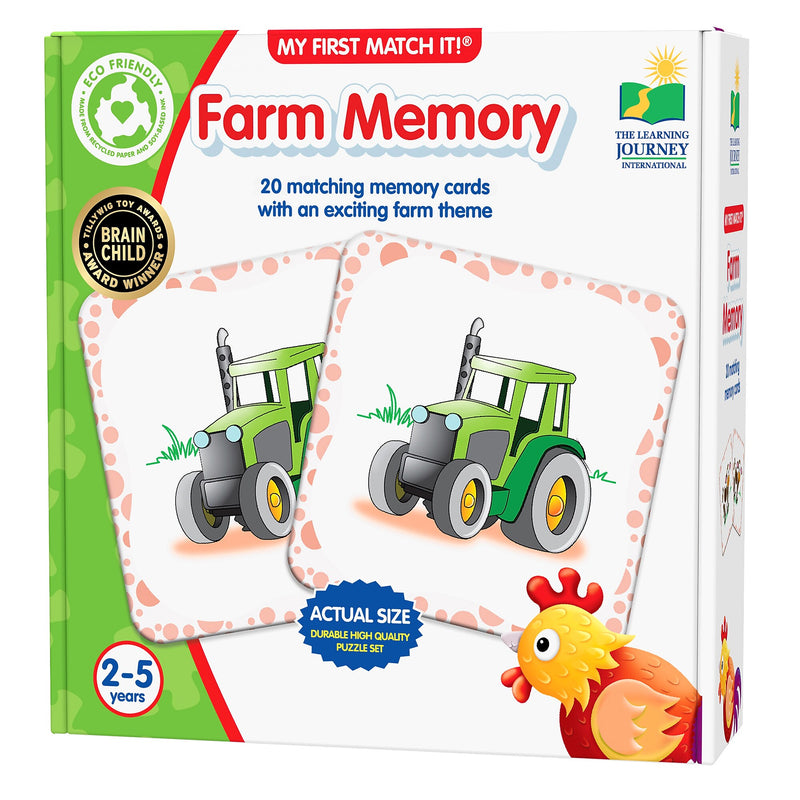 The Learning Journey My First Match It! Farm Memory (LJI052686)