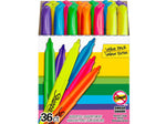 Sharpie Stick Highlighters, Chisel Tip, Assorted Inks, 36/Box, 6 Boxes/Carton (2133497CT)