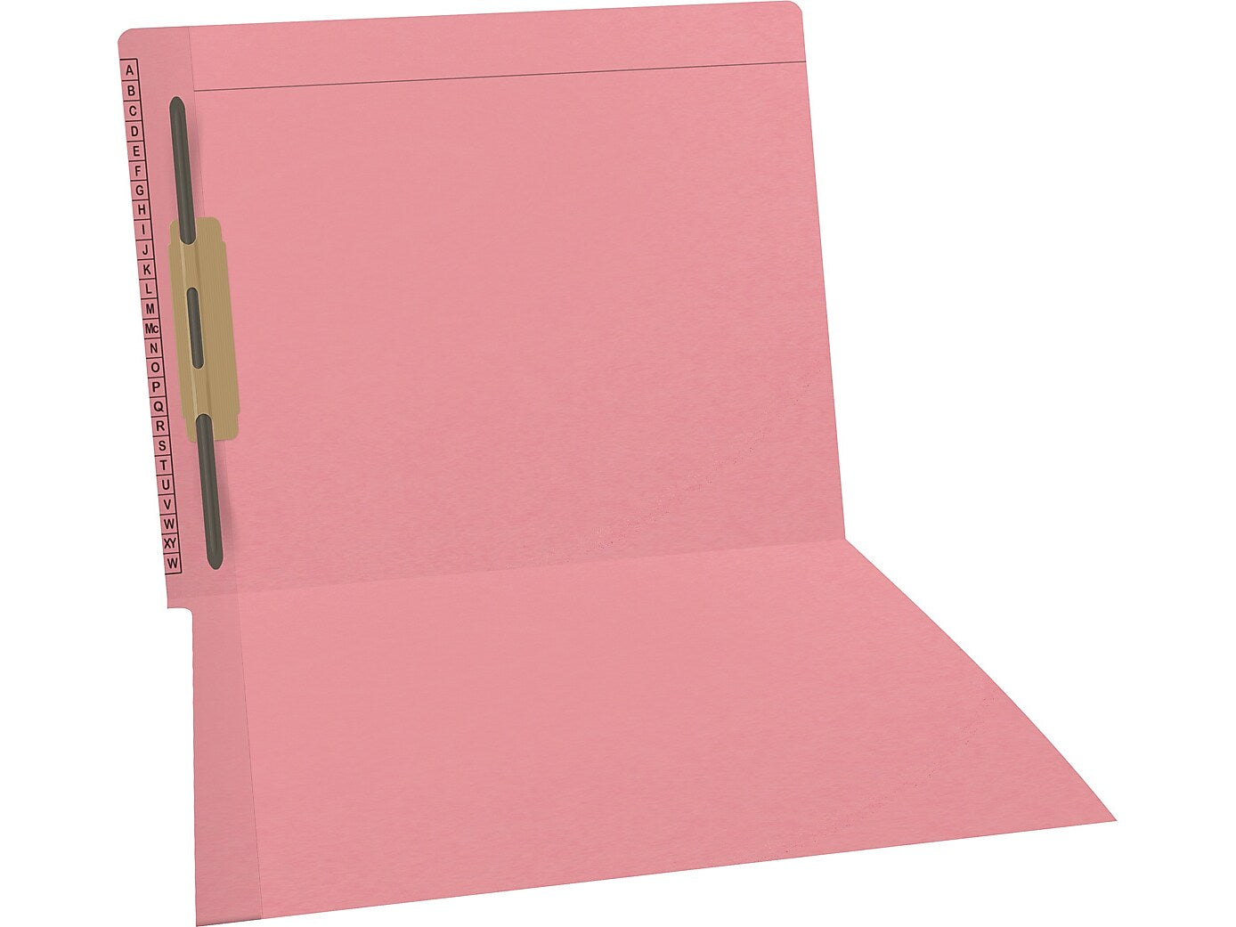 Medical Arts Press Reinforced Classification Folder, 1 3/8" Expansion, Letter Size, Pink, 50/Box (F1170-PNK-1)