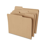 Staples File Folders, 1/3-Cut Tab, Letter Size, Kraft, 100/Box (ST509315-CC)