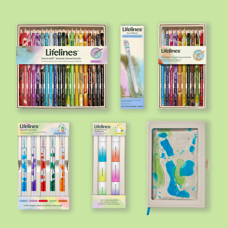 Lifelines Scented Lava Pen, 5/Pack (11-2508)
