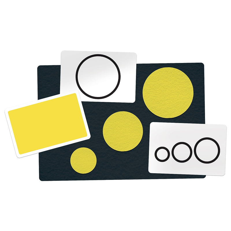 STEAM by Roylco Felt Fun: Learn my Shapes & Colors, 110/Pack (R-20305)