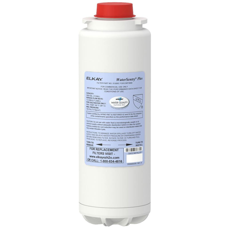 Elkay Replacement Filter Cartridge, 3/Pack (51300C)