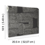 York Wallcoverings Zulu Signature Peel and Stick Wallpaper (RMK12216PL)