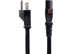 StarTech 12' NEMA 5-15P to Locking C13 Power Cable, Male to Female, Black (27LC-4B00-POWER-CORD)