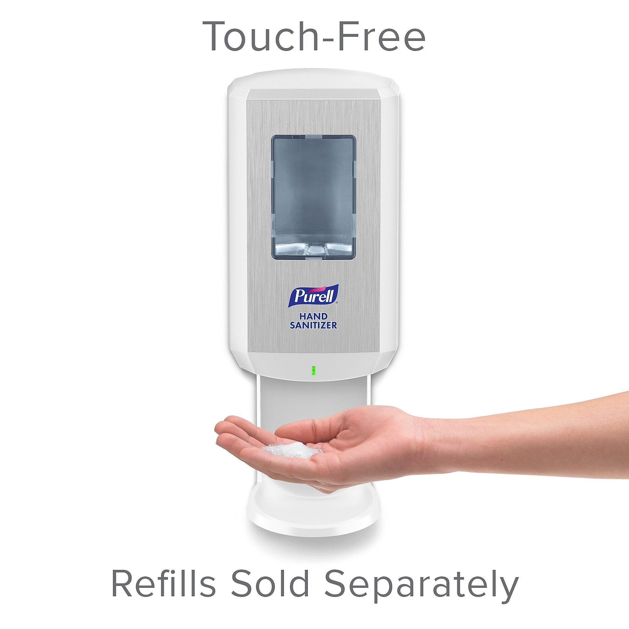 PURELL CS6 Automatic Wall Mounted Hand Sanitizer Dispenser, White (6520-01)