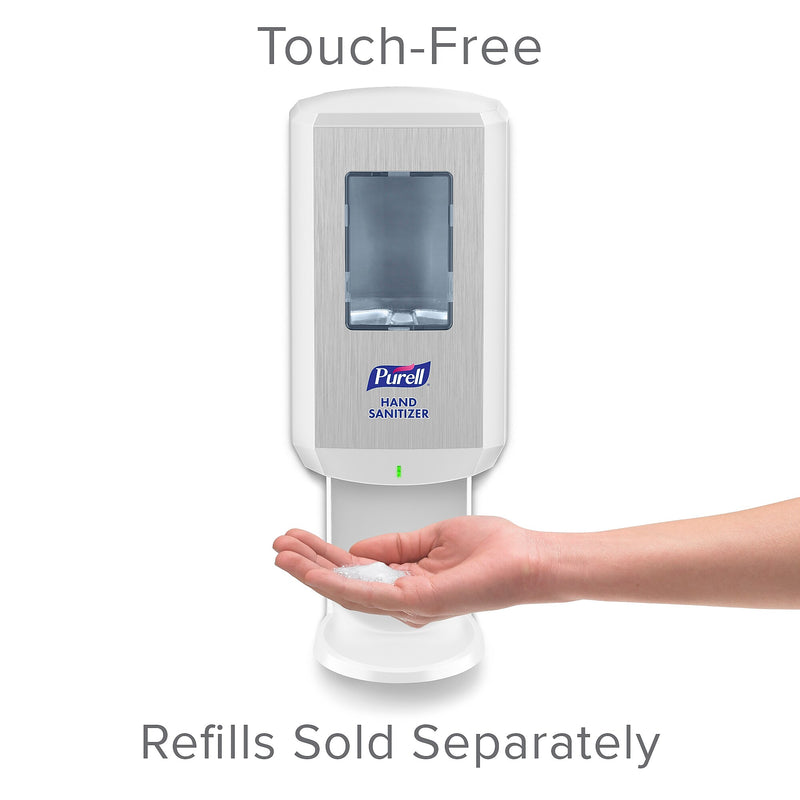 PURELL CS6 Automatic Wall Mounted Hand Sanitizer Dispenser, White (6520-01)