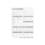 Ghent Aria Patient Room Glass Dry-Erase Whiteboard, 3'H x 2'W (GRPARIASN11P-23)
