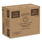 Plastic Cold Cup Lids, Fits 32 oz to 44 oz Cold Cups, Clear, 600/Carton